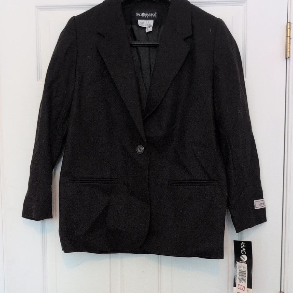 Sag Harbor Black Blazer